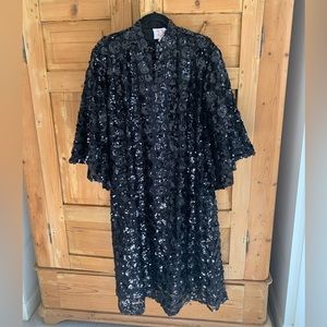 Brand NWT size small Victoria Dunn kaftan. Beautiful sequins. Bell sleeves.